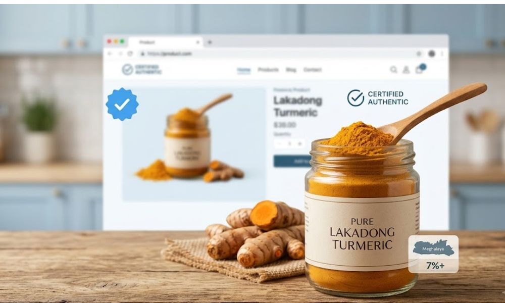 Authentic Lakadong Turmeric