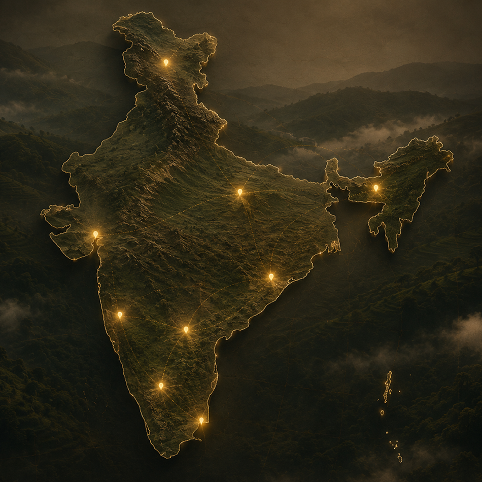 Map and regional story